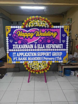 Papan Bunga di Kiarapayung Cibitung